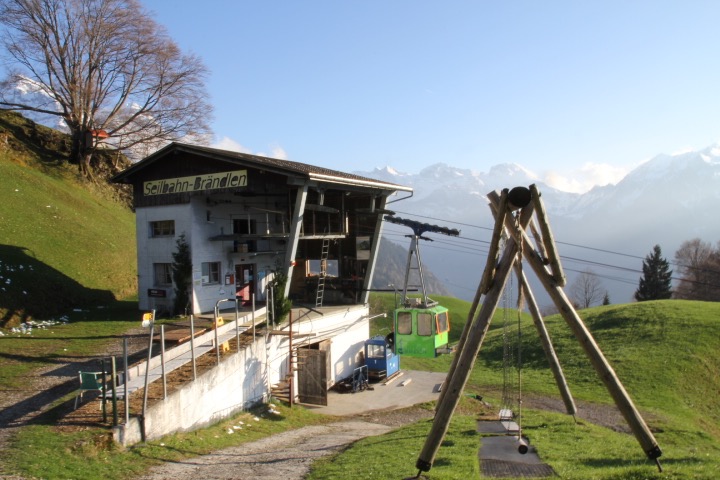 Bergstation Luftseilbahn Brändlen